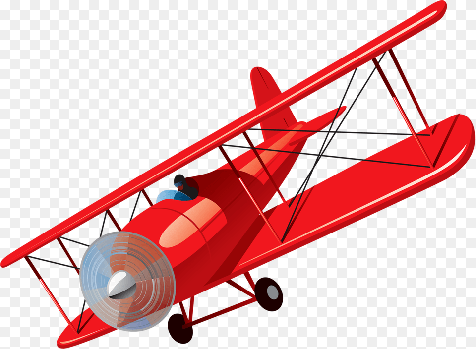 Content, Aircraft, Airplane, Biplane, Transportation Free Transparent Png