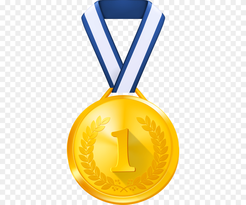 Content, Gold, Gold Medal, Trophy Png