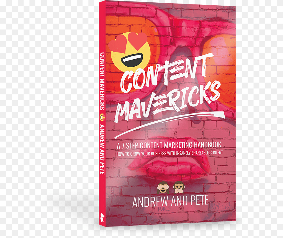 Content Mavericks Final Book Cover 3d Render, Advertisement, Poster, Person, Head Png Image