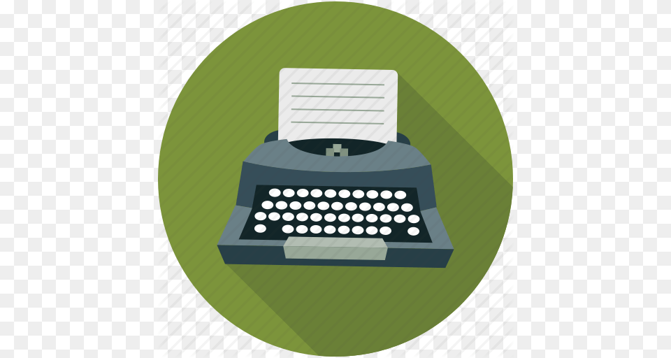 Content Writer Creative Writer Typewriter Writer Writing Icon, Computer, Computer Hardware, Computer Keyboard, Electronics Free Png Download