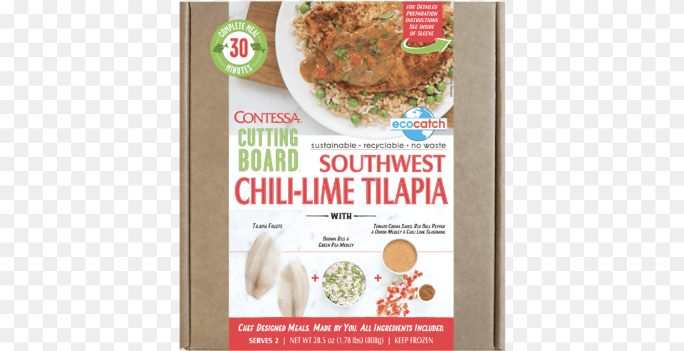 Contessa Cutting Board Meal Kit, Advertisement, Poster Png