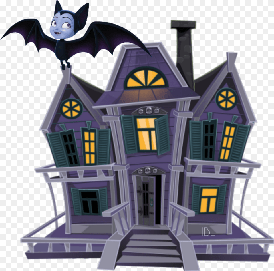 Contest Please Vampirina Bat Halloween Vampirina House Clipart, Architecture, Building, Housing Free Png Download