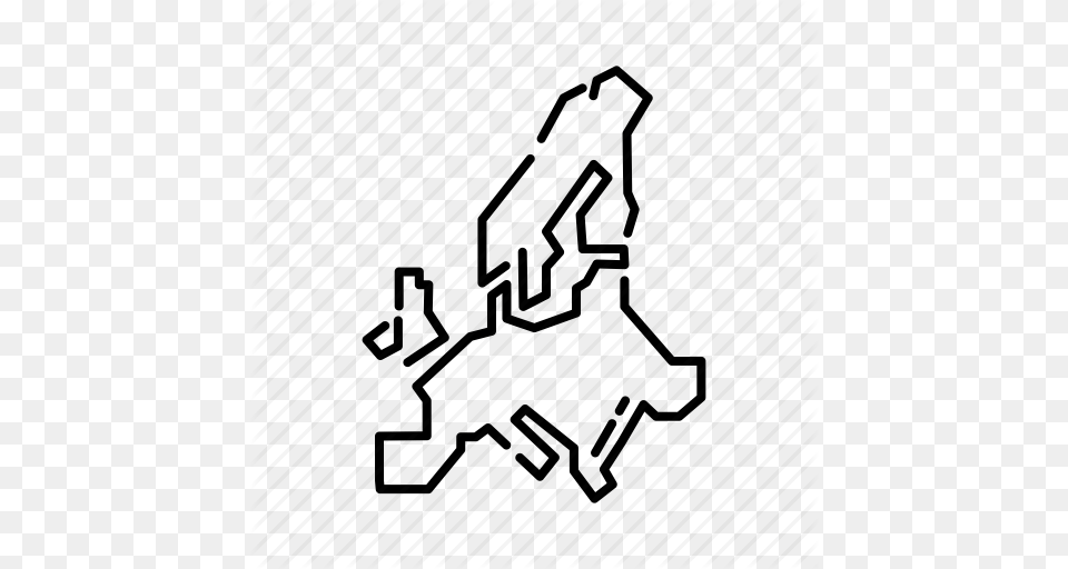 Continent Continents Eu Euro Europe Geography Maps Icon, Aircraft, Transportation, Vehicle Png Image