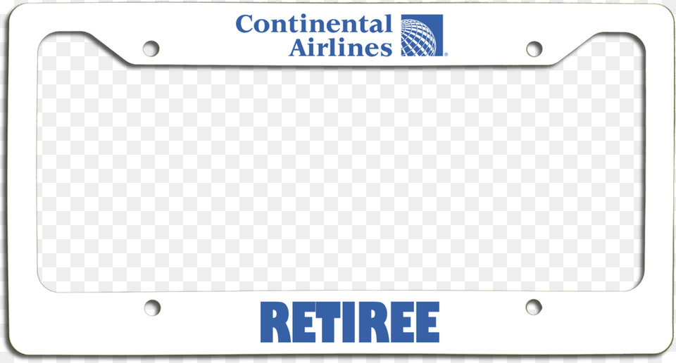 Continental Airlines Retiree Continental Airlines, Vehicle, Transportation, License Plate, Sport Free Transparent Png