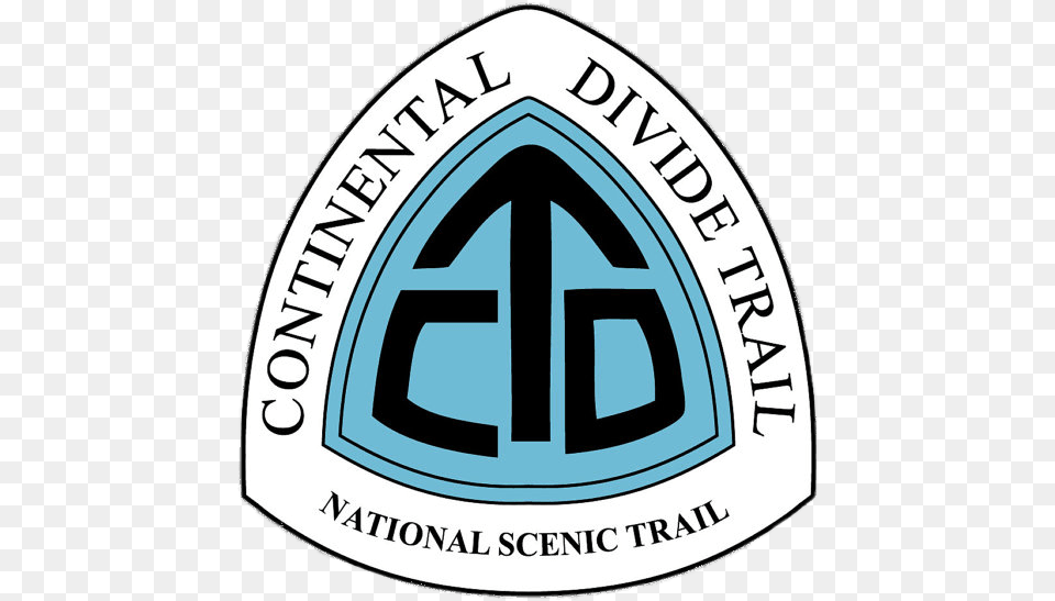 Continental Divide National Scenic Trail Continental Divide Trail Logo, Badge, Symbol, Emblem, Disk Free Png