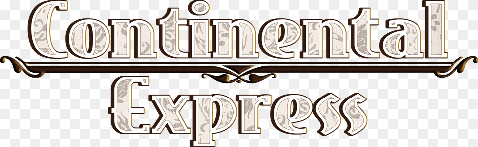 Continental Express Calligraphy, Text, Symbol, Wood Png Image