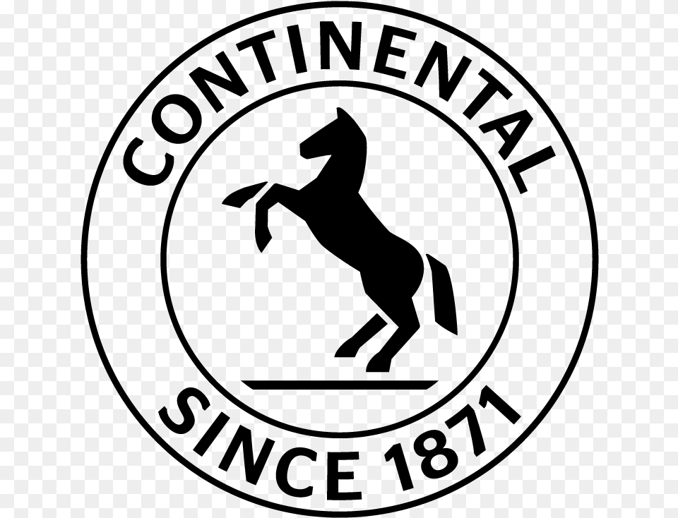 Continental Logo Black Stand Alone Continental Race 28quot 700x20 25c Bicycle Inner Tubes, Gray Free Png