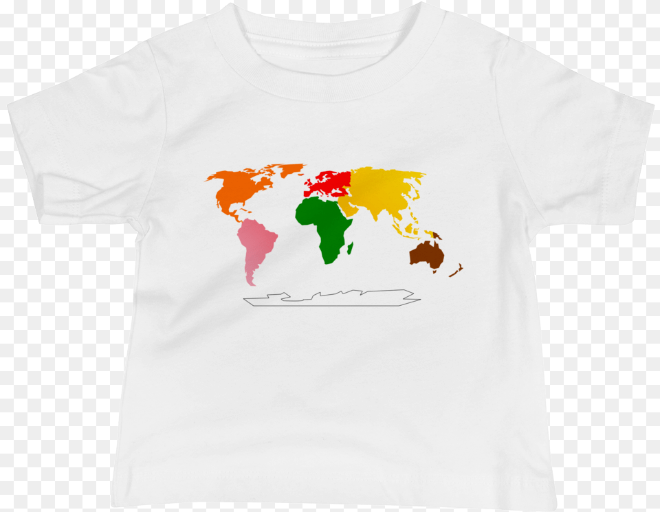 Continents, Clothing, T-shirt, Shirt, Stain Png Image