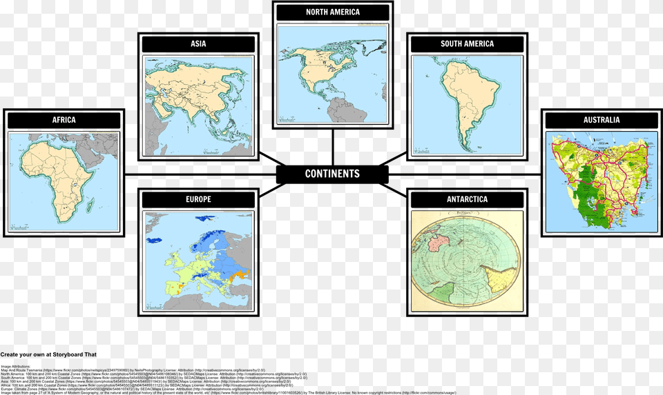 Continents, Atlas, Chart, Diagram, Plot Free Png Download