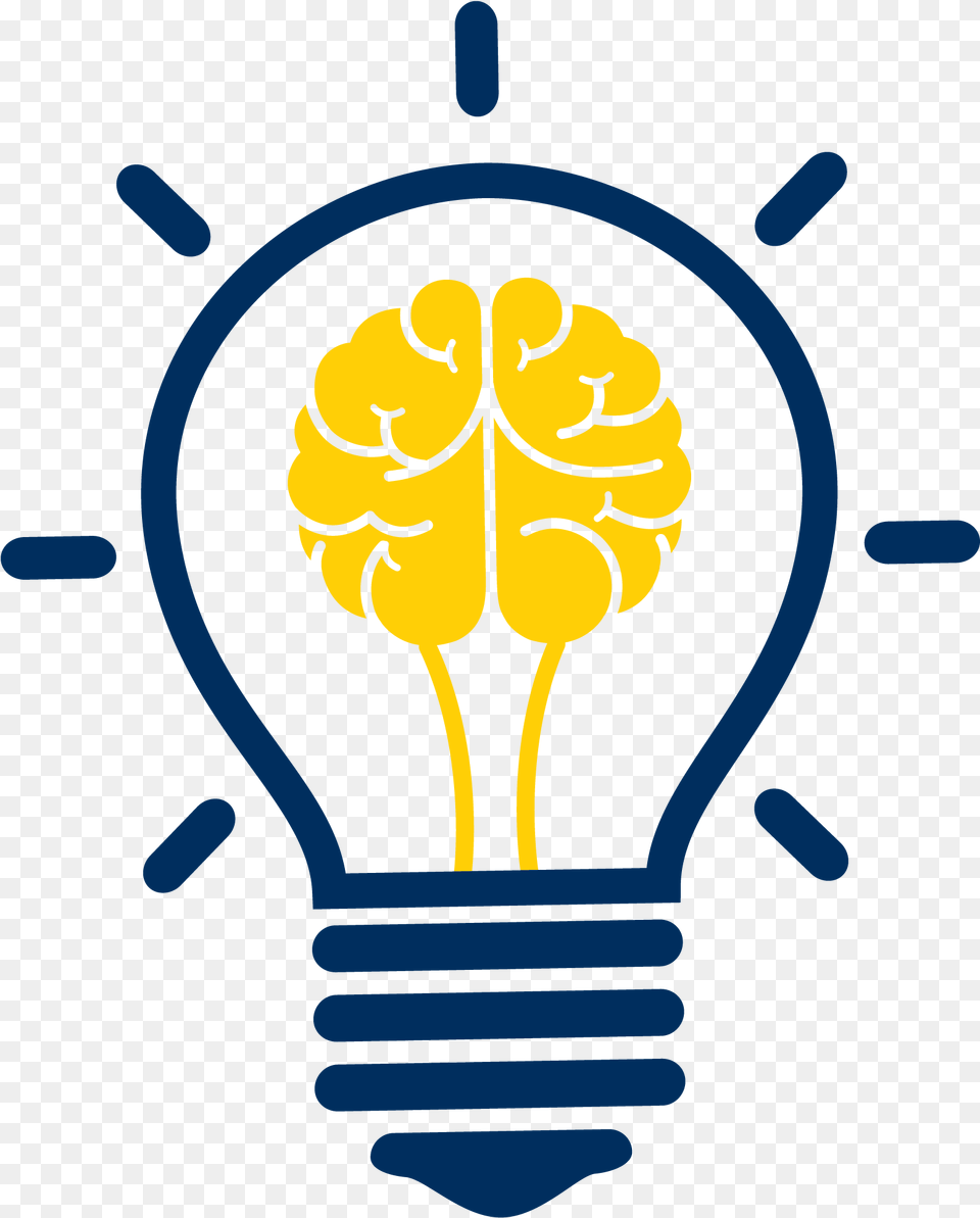 Continuing Education Icon Creative Brain Idea Light Bulb Brain Light Bulb Clip Art, Lightbulb, Face, Head, Person Free Png