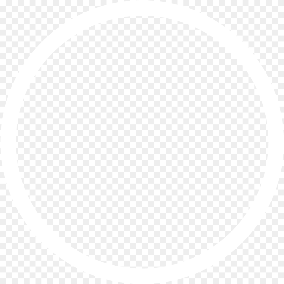 Contorno Circulo Branco, Oval Free Transparent Png