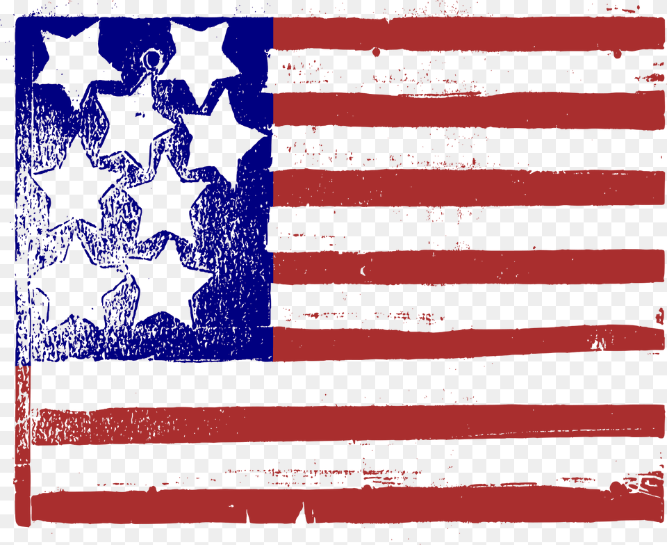 Contorted U Sflag Colour Clipart, American Flag, Flag, Symbol, Person Free Png Download