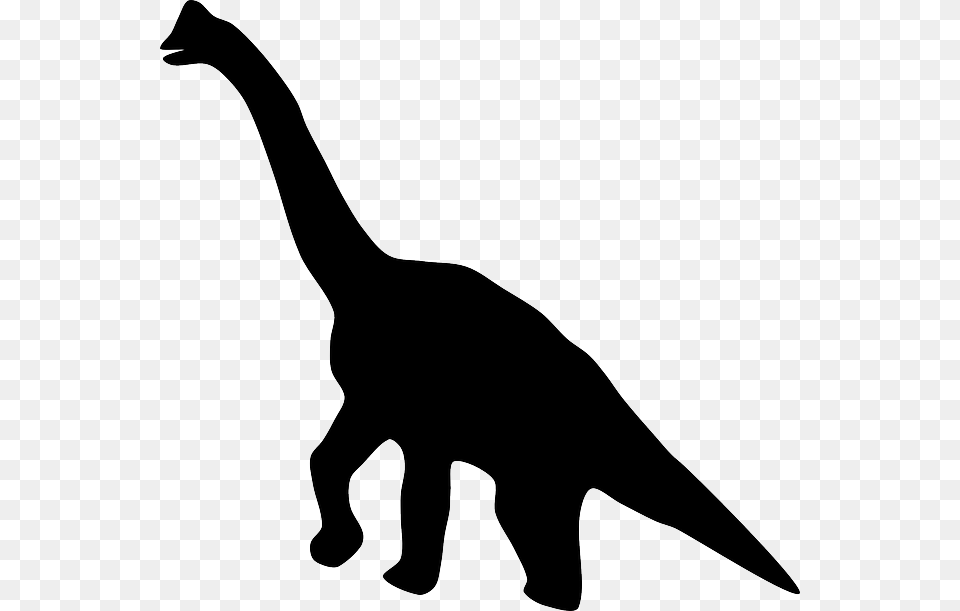 Contour Animals, Silhouette, Animal, Dinosaur, Reptile Png Image