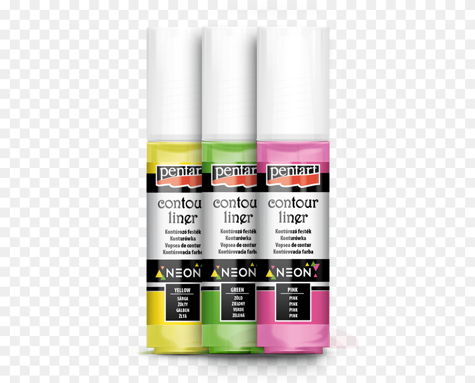 Contour Liners Neon Colours Universal Water Based Paint, Paint Container, Dynamite, Weapon, Tin Png