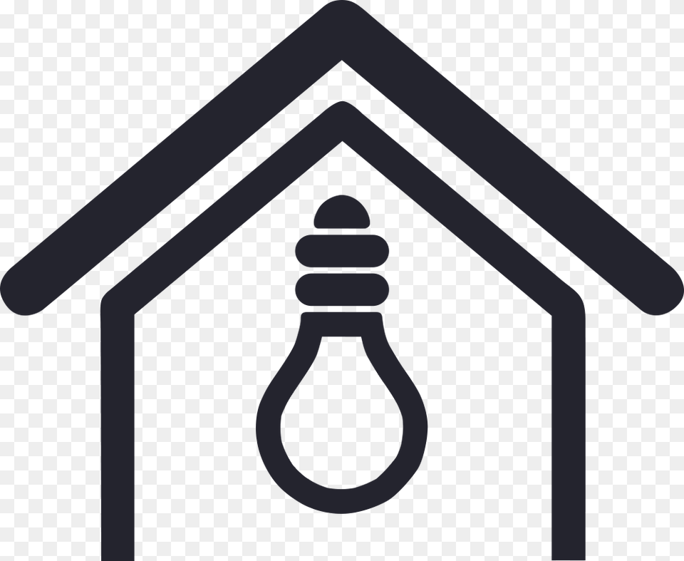 Contour Of The House Police Control Room Icon, Gray, Lighting, Formal Wear Png Image