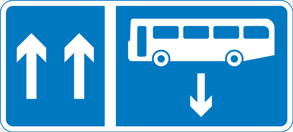 Contra Flow Bus Lane Clipart, Sign, Symbol, Road Sign Free Transparent Png