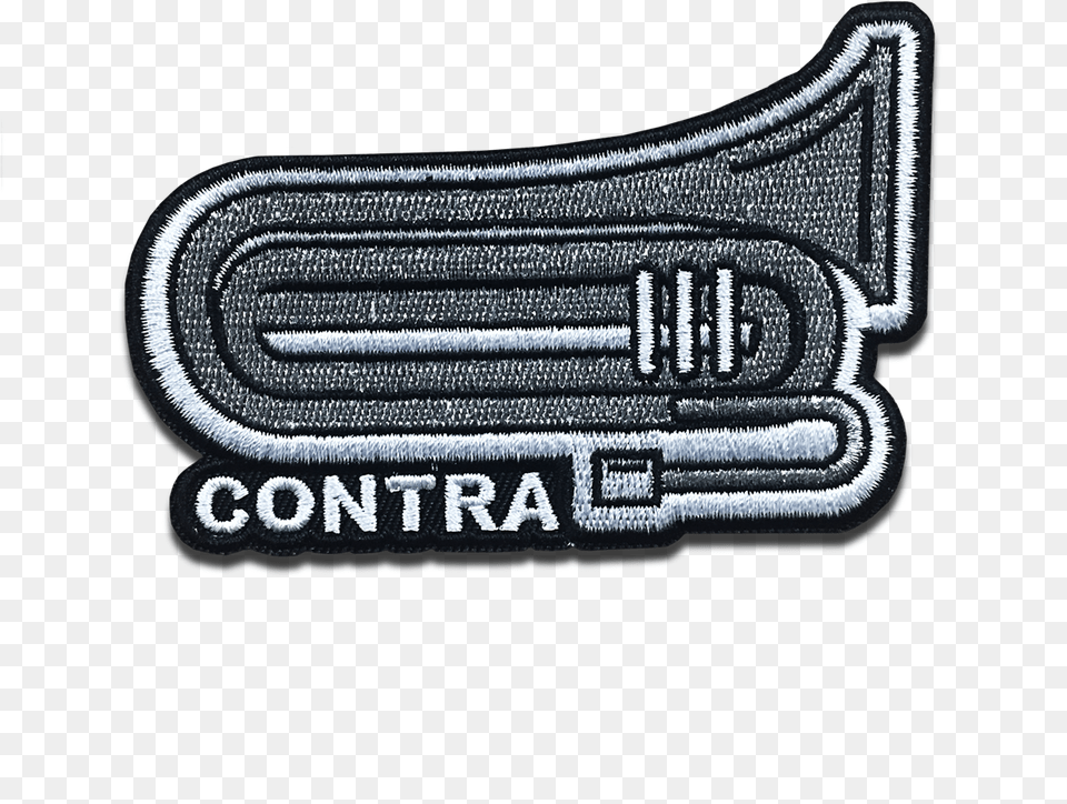Contra Instrument Patch Patch Tuba, Badge, Logo, Symbol, Accessories Free Png