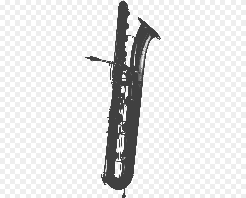 Contrabass Saxophone, Musical Instrument Free Png