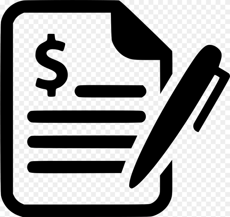 Contract Agreement Deal Business Signature Bill Comments Agreement Icon, Stencil, Text, Symbol, Blade Png Image