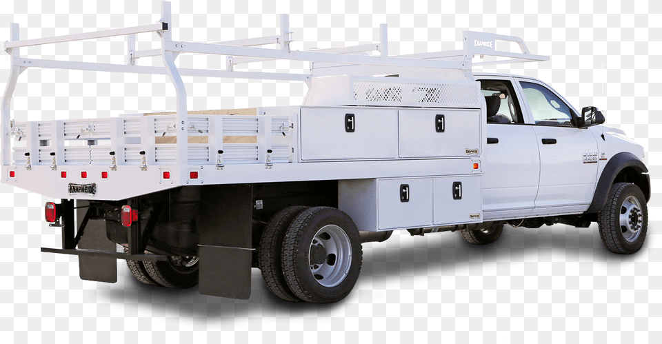 Contractor Body On A Ram 5500 Chassis Contractor Body Truck, Machine, Wheel, Car, Transportation Free Png Download