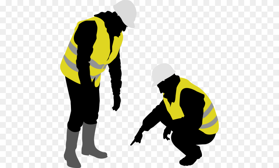 Contractor Clipart Factory Worker Construction Worker Silhouette, Clothing, Hardhat, Helmet, Person Free Png Download