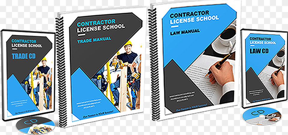 Contractor License School Package Home Contractor School, Advertisement, Poster, Person, Book Png