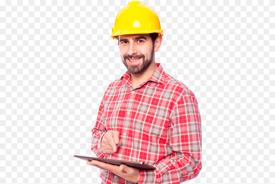 Contractor Marketing Seo Fatal Mistake Construction Worker, Clothing, Hardhat, Helmet, Adult Free Png Download