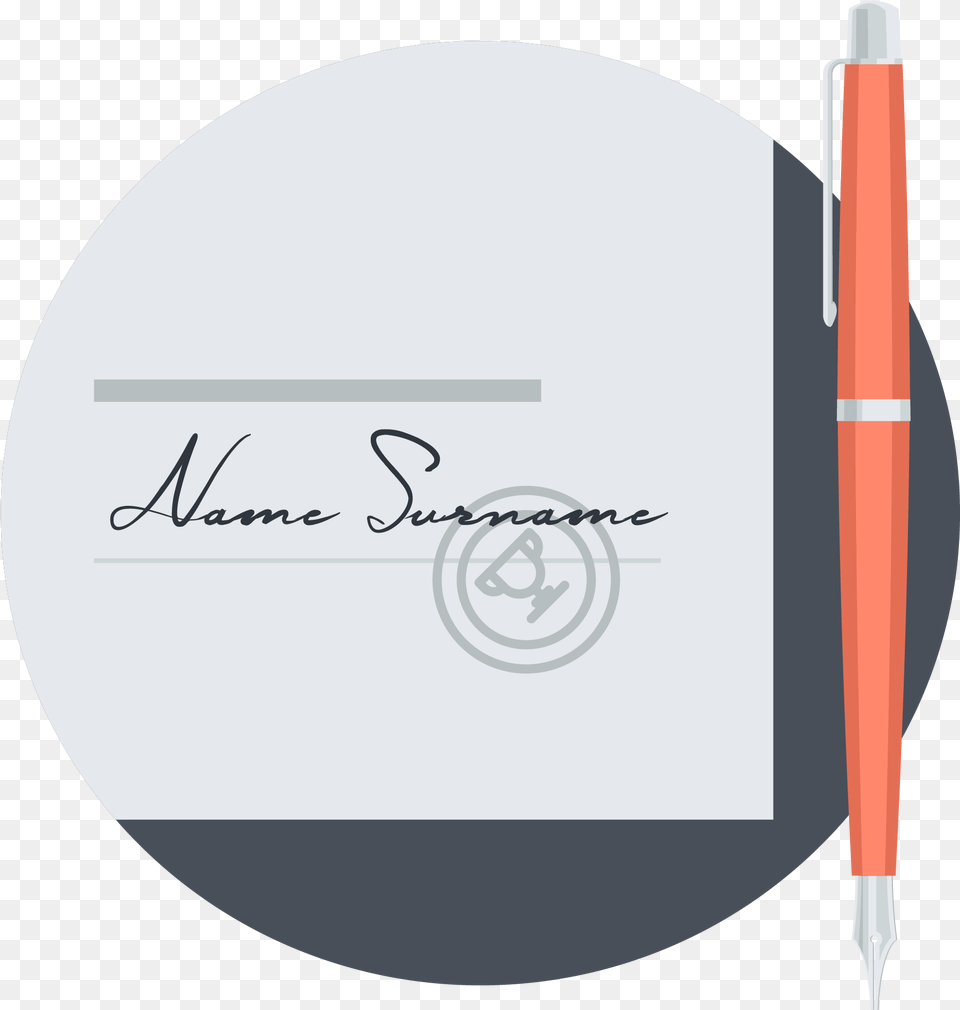 Contracts Icon Customer, Pen, Text Free Png