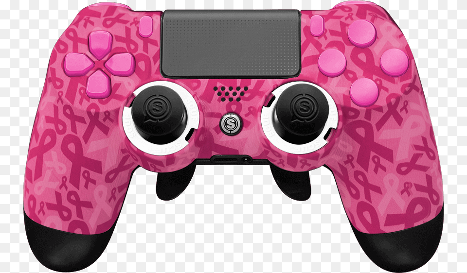 Controller Breastcancer Pink Scuf Controller, Electronics, Joystick Png Image