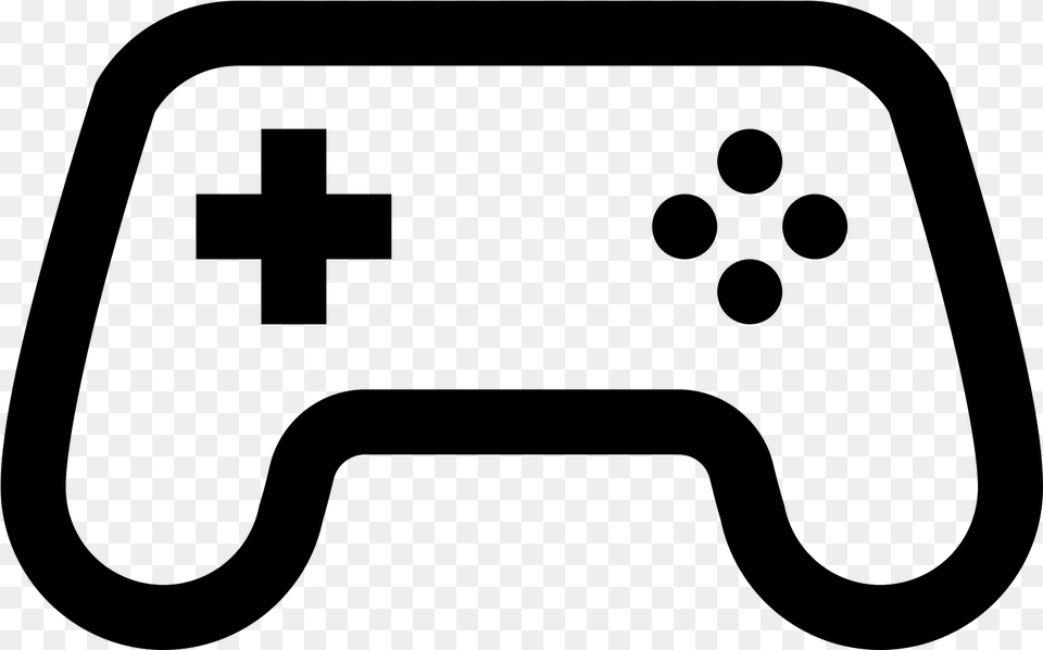 Controller Clipart Game Pad Game Icon Windows, Gray Free Png Download