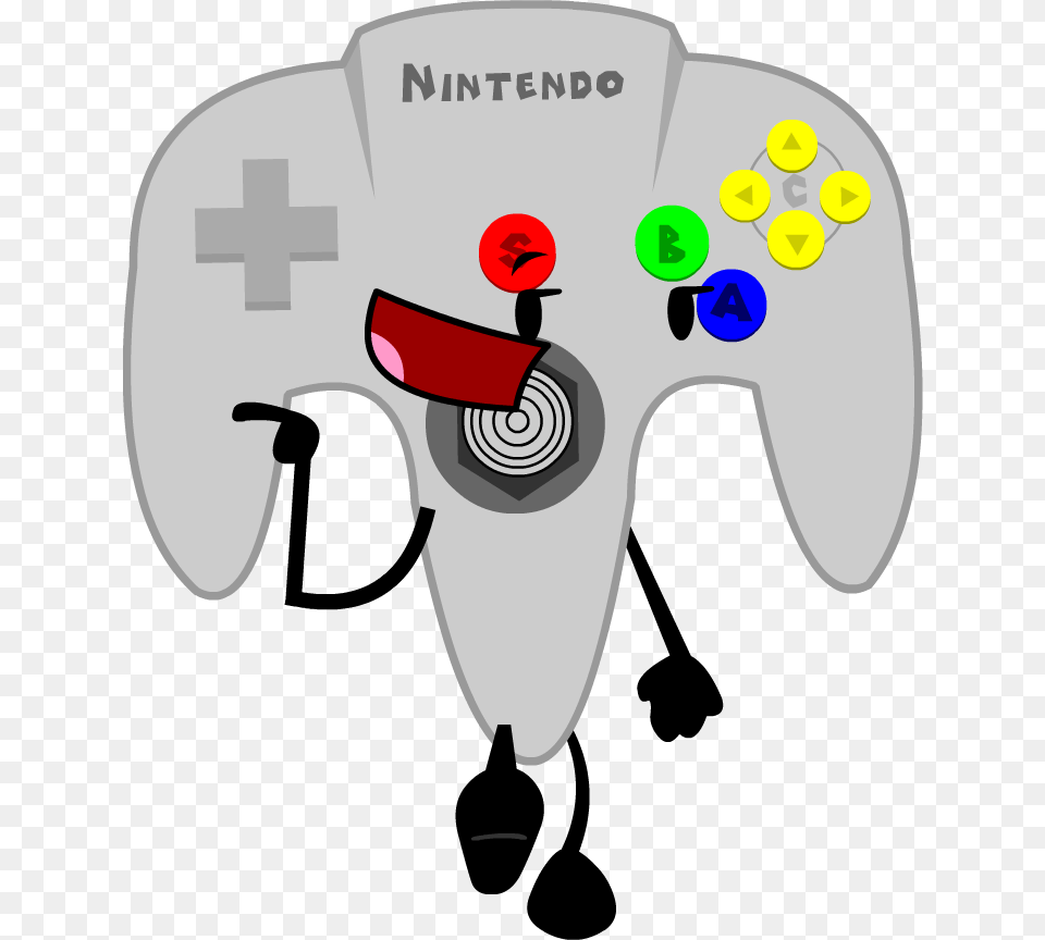 Controller Clipart N64 Controller Entity Warfield, Electronics, Joystick Png Image