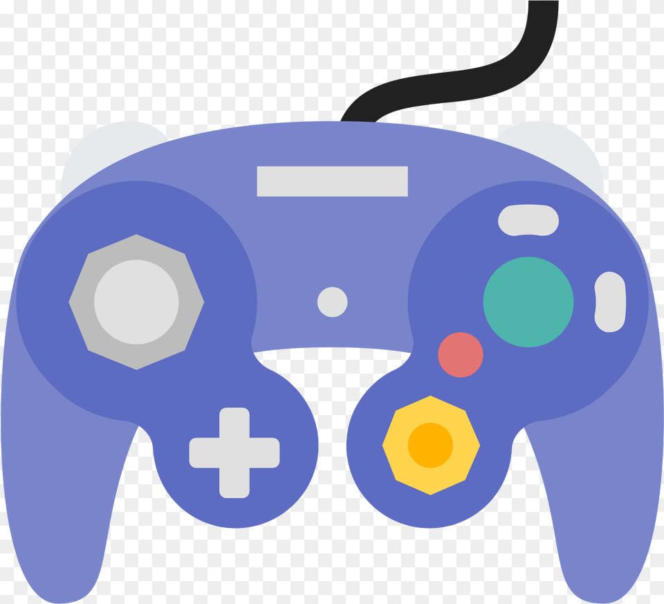 Controller Clipart Vector Nintendo Gamecube Controller, Electronics, Joystick Png Image