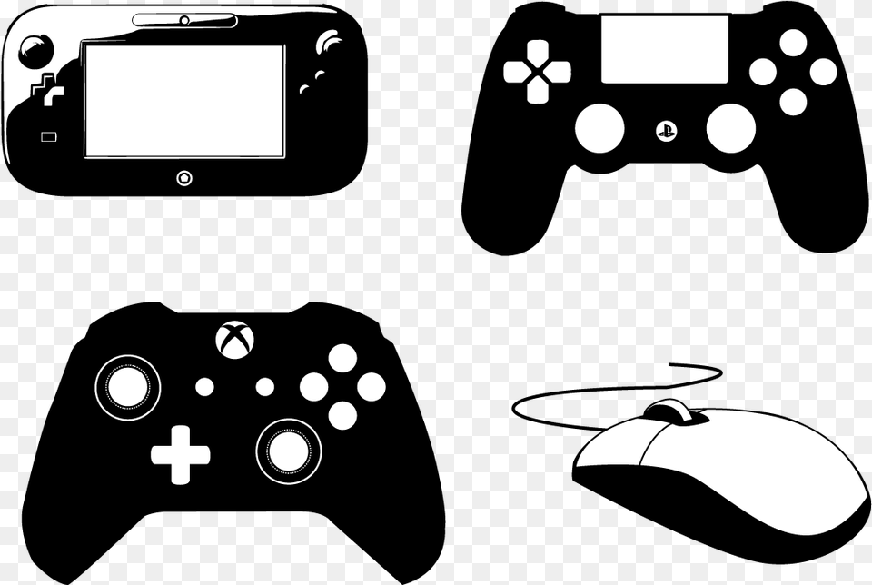 Controller Logos Clip Art Control Xbox Video Game Controller, Computer Hardware, Electronics, Hardware, Mouse Free Png Download