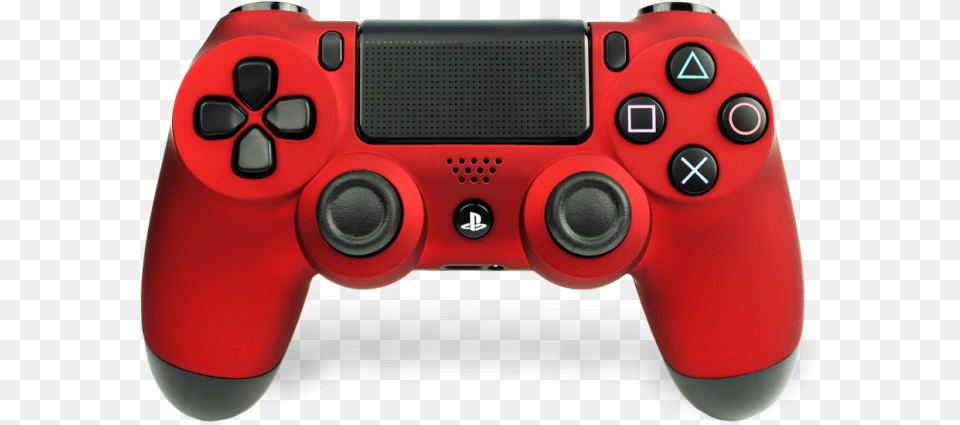 Controller Modz Crystal Red Ps4 Controller, Electronics, Joystick, Speaker Png Image