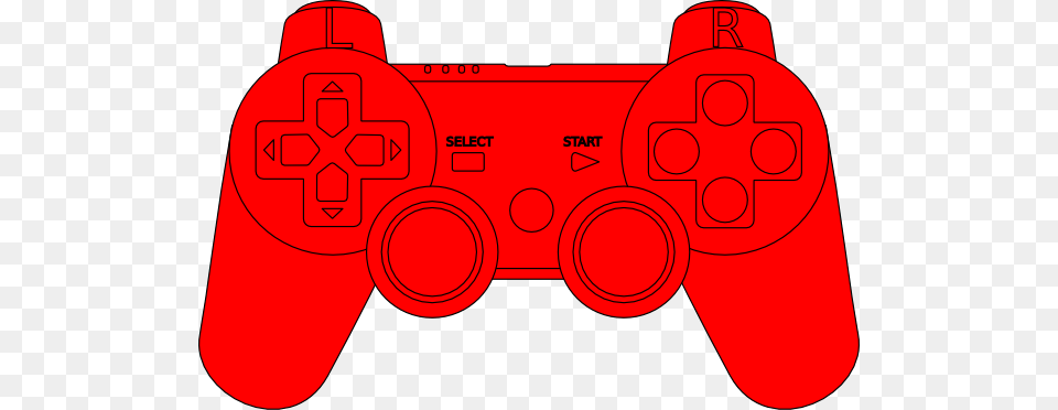 Controller Red Clip Art Red Controller Clipart, Electronics, Joystick, Dynamite, Weapon Png Image