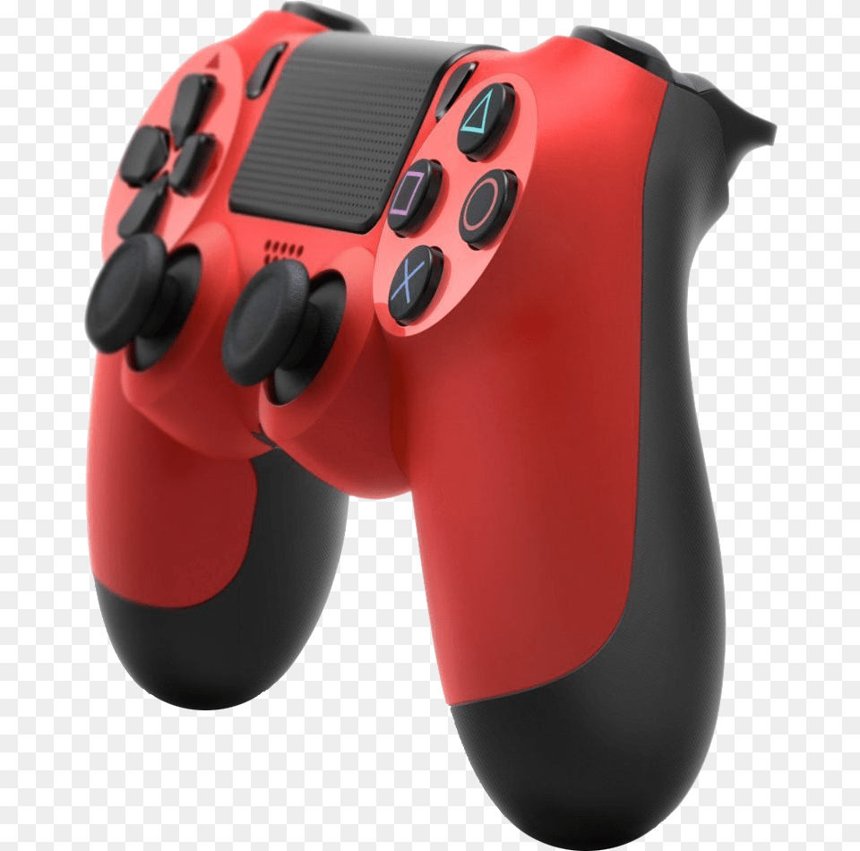 Controller Red Playstation Dualshock 4 Controller Red, Electronics, Joystick, Device, Power Drill Free Png