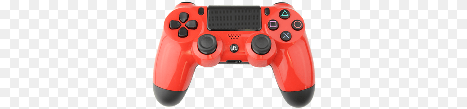 Controller Red Red Ps4 Controller Transparent Background, Electronics, Joystick Png Image