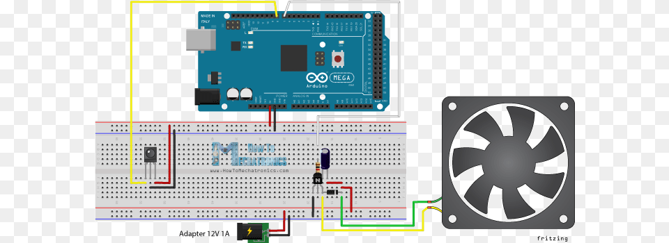 Controlling A Dc Fan Speed With A Tv Dfplayer Mini Arduino Mega, Computer Hardware, Electronics, Hardware, Scoreboard Free Png