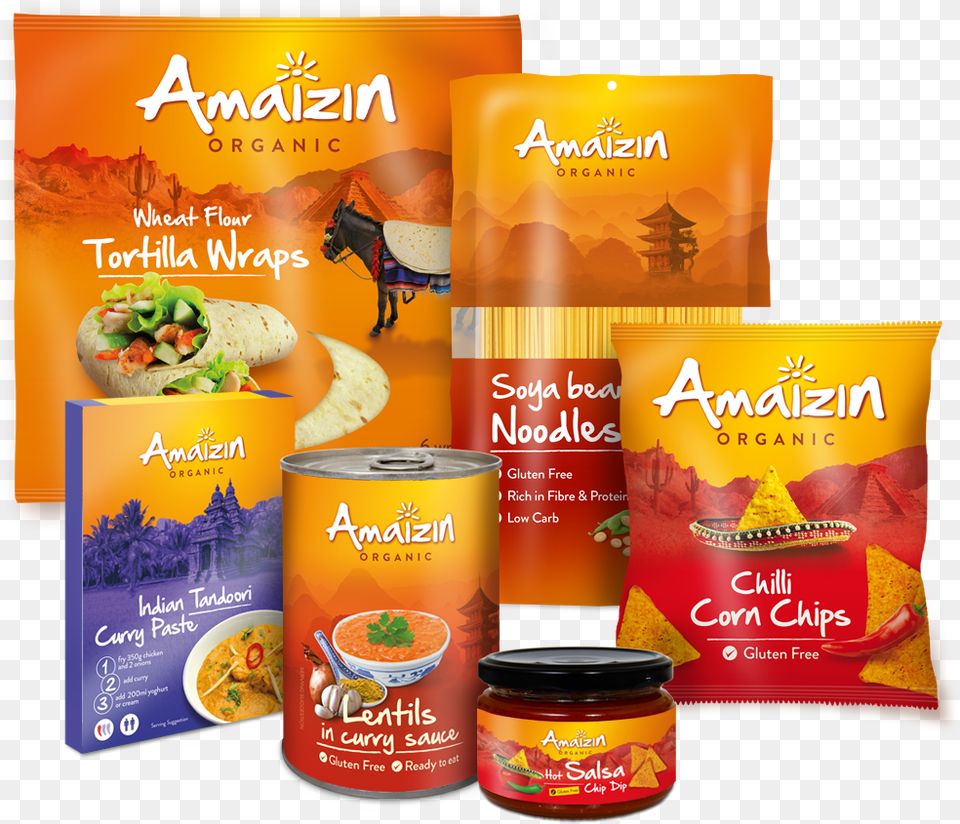 Convenience Food Amaizin, Advertisement, Poster, Tin, Can Png Image