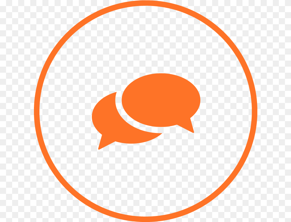 Conversation Circle Icon Download Conversation Icon In Circle, Animal, Sea Life, Disk, Fish Free Transparent Png