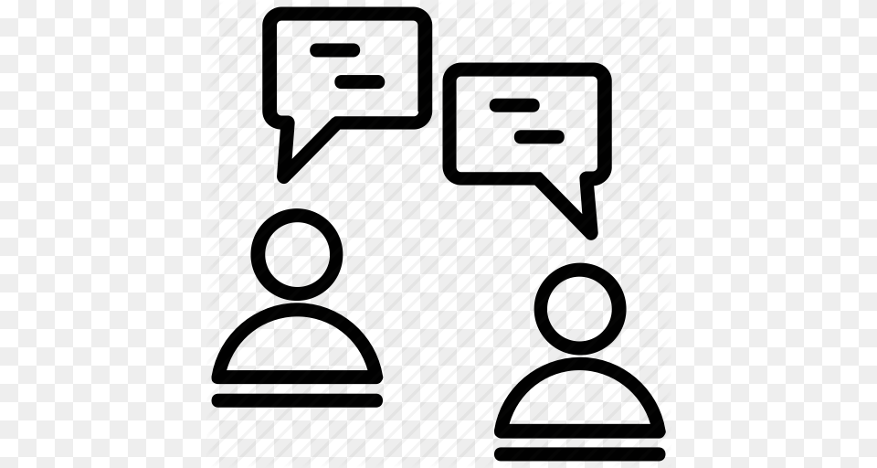Conversation Debate Discussion Talking Two People Talking Icon Free Png