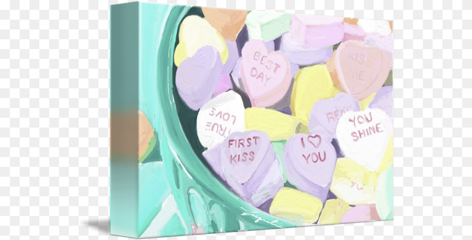 Conversation Hearts By Jacqueline Brewer Candy, Food, Sweets, Tape Free Png