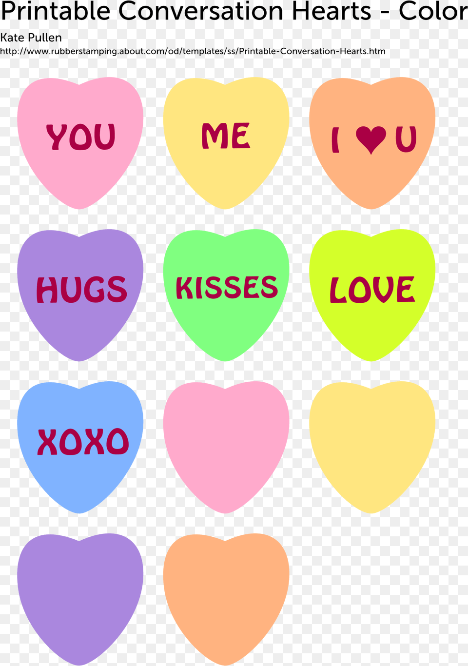 Conversation Hearts Coloring Pages With Best Of Printable Valentine Candy Hearts Printable, Heart Png