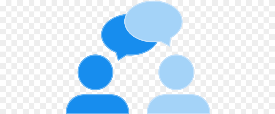 Conversation Icon Blue Two People Icon, Balloon, Clothing, Hat, Baby Png Image