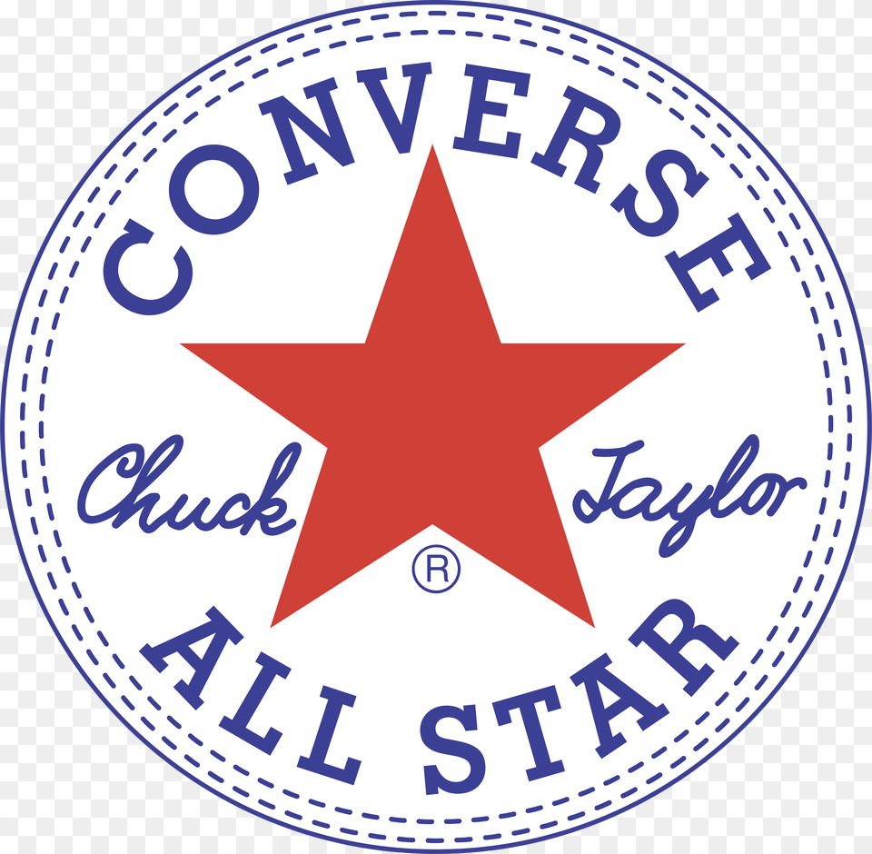 Converse All Star Logo, Symbol, Star Symbol, Disk Png