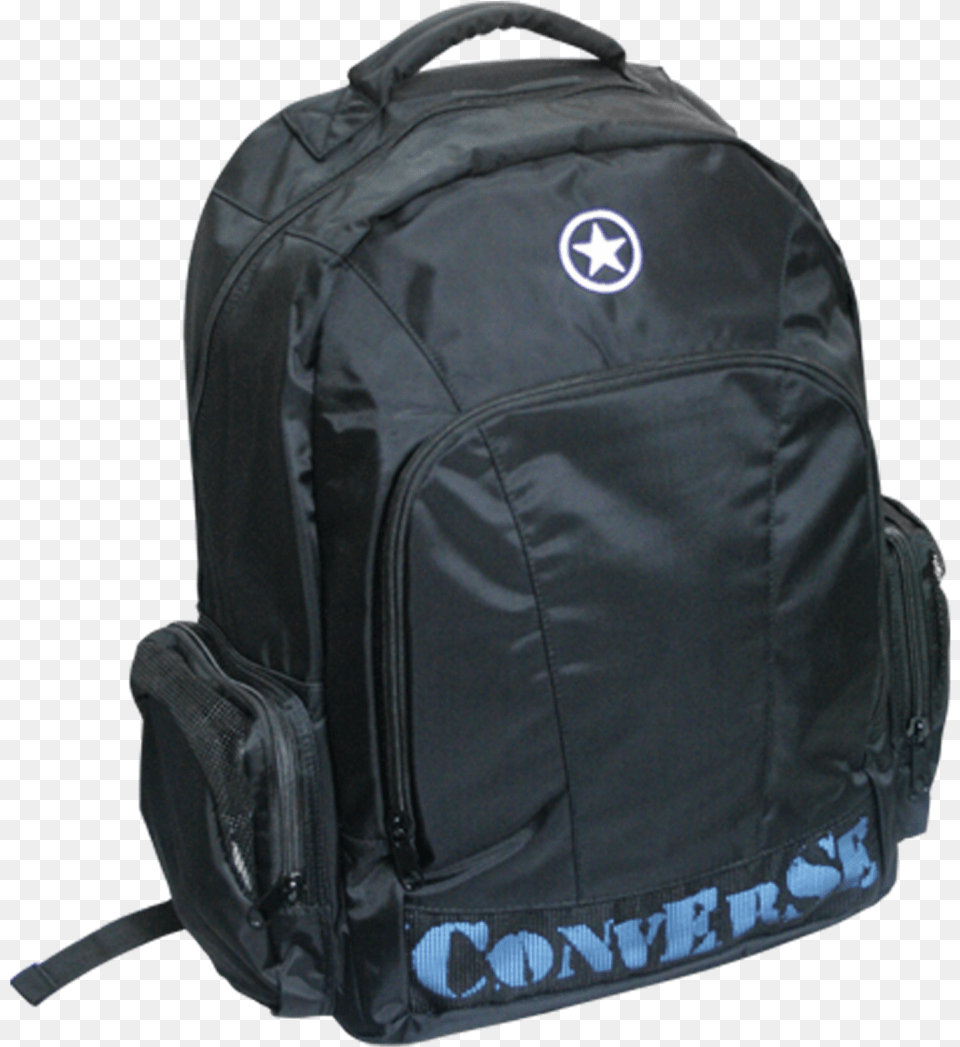 Converse Black Backpack Converse, Bag Png Image