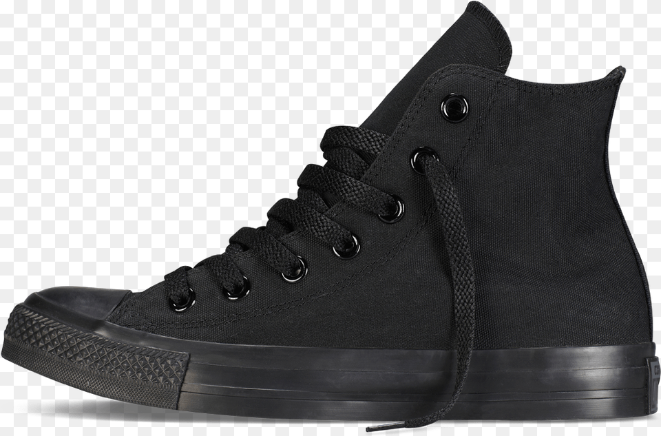 Converse Black Black Hi Top Converse Noir Montante Homme, Clothing, Footwear, Shoe, Sneaker Png