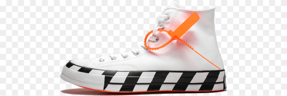 Converse Chuck 70 Hi Off White Converse Chuck Taylor 70 Off White, Clothing, Footwear, Shoe, Sneaker Free Png Download