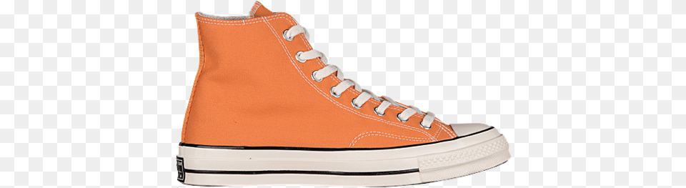 Converse Chuck Taylor 3970 Hi Orange Converse, Clothing, Footwear, Shoe, Sneaker Png