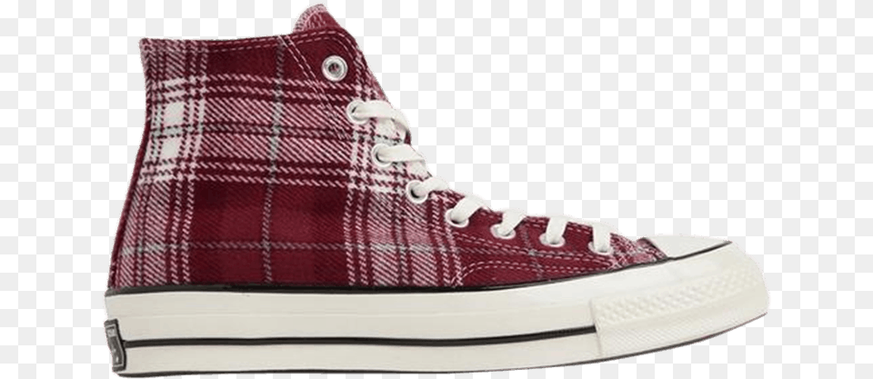 Converse Chuck Taylor All Star 7039s High Plaid, Clothing, Footwear, Shoe, Sneaker Free Png Download